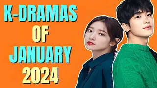 NEW EXCITING Korean Dramas in January 2024