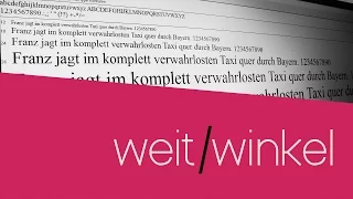 weit/winkel (Ausgabe 08) Schrift & Schreiben