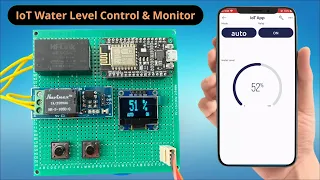 IoT Based Water Level Control & Monitoring System with ESP8266 & Blynk