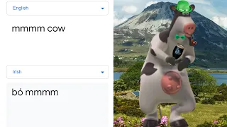 mmmm cow in different languages meme (Part 2)