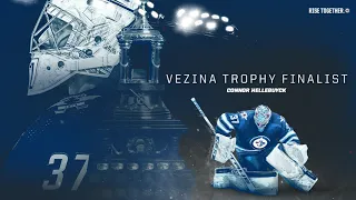 Connor Hellebuyck named Vezina Finalist