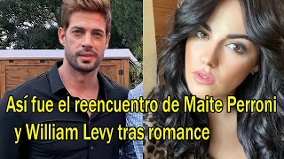 Así fue el reencuentro de Maite Perroni y William Levy tras romance