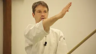 айкидо. базовые движения с дзе - рензоку учикоми | aikido. JO basic movements. renzoku uchikomi