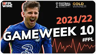 FPL Gameweek 10  | The FPL Wire | Fantasy Premier League Tips 2021/22