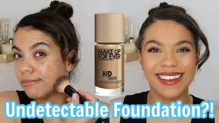 Make Up For Ever HD Skin Undetectable Longwear Foundation Review!