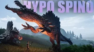 The Isle - Playing as the HYPO SPINO, HYPERENDOCRIN, SPINO VS HYPO REX & GIGA - Update Gameplay