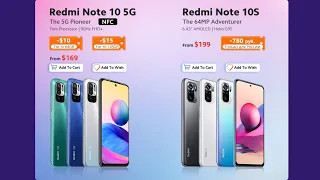 ВЫШЛИ НОВЫЕ REDMI NOTE 10 5G И REDMI NOTE 10S - ХАРАКТЕРИСТИКИ И ЦЕНЫ!