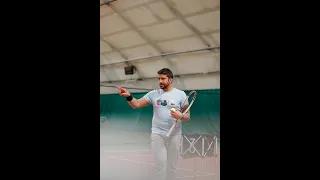 Янко Типсаревич в Академии тенниса "Гринвич" / Janko Tipsarevic at Grinvich Tennis Academy