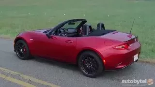 2016 Mazda MX-5 Miata Club Test Drive Video Review – 4th Generation Convertible