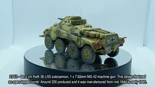 1/56 scale SdKfz 234/1 from JTFM