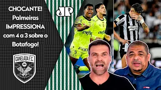 "O PALMEIRAS É FO**! É GIGANTE! Que VIRADA HISTÓRICA! E o Botafogo FOI FROUXO e..." 4 A 3 CHOCA!