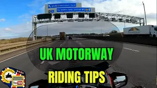 How to ride on a Motorway in the UK 2023 :  (Timestamps in  description)