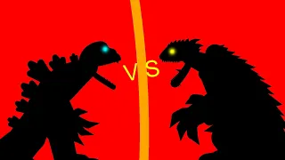 Godzilla Vs Gamera (Sticknodes And Capcut)