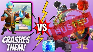 Ice Bow (3.5 Xbow) vs Hard Counters - Clash Royale Gameplay