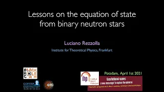 Lessons on the equation of state from binary neutron stars
