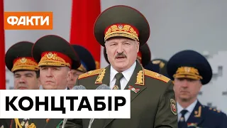 Будут жить в бараках и за колючей проволокой. Лукашенко строит концлагерь для белорусов под Минском