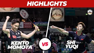 Courtside View: Kento Momota vs. Shi Yuqi | German Open 2023