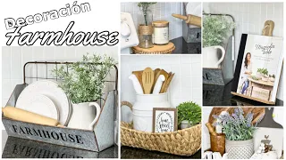 DECORACION COCINA FARMHOUSE PRIMAVERA 2022 / Ideas para DECORAR EN PRIMAVERA @SimpleDelia