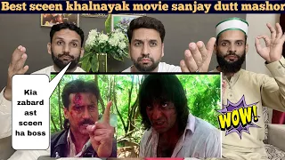Jackie Shroff and Sanjay Dutt Best Fight Scene And Action | Madhuri Dixit | Khalanyak Movie Scene