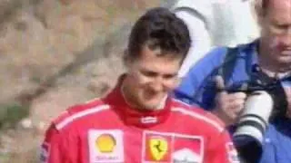 F1 1997 European GP: Schumacher hits Villeneuve (MTV3)