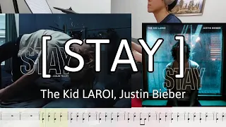 STAY - The Kid LAROI, Justin Bieber | Drum Cover | Drum Lesson | Drum Tab |