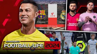 BEST PATCH (SEASON 23/24) for PES 2021 – SP Football Life 2024 REVIEW
