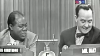 Louis Armstrong on "What's My Line?"