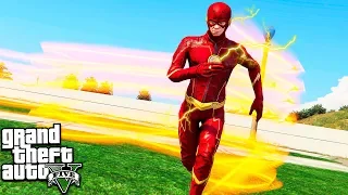 ФЛЭШ ВЕРНУЛСЯ ИЗ БУДУЩЕГО В ГТА 5 МОДЫ! FLASH ОБЗОР МОДА В GTA 5! ИГРЫ ГТА ВИДЕО MODS