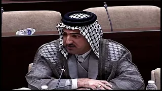 مداخله الشيخ احمد صلال العاتي /في مجلس النواب بخصوص حقوق الفلاحيين وشحه المياة