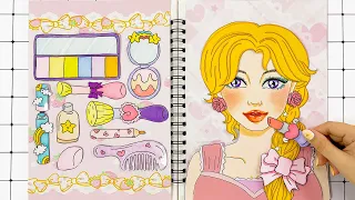 [🐾paper diy🐾] Daily MAKE UP 💄 for GIRLS Tutorials 🌈 놀이 종이 | ASMR| 블라인드 백 언박싱