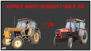 RÓŻNICE MIĘDZY URSUSEM C-385 a 912