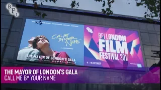 CALL ME BY YOUR NAME The Mayor of London's Gala | BFI London Film Festival 2017