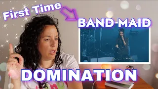 FIRST TIME REACTING TO BAND MAID | DOMINATION Official Live Video | WOW!!! 😱  🤯