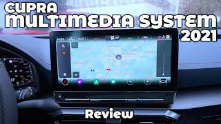 New Cupra Multimedia Infotainment System & Digital Cockpit Review 2021