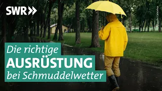 Regenjacken und Schirme: Trocken durch den Herbst | Preiswert, nützlich, gut? SWR