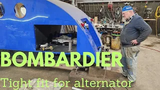 TIGHT FIT FOR ALTERNATOR AND EXHAUST PIPE | BOMBARDIER