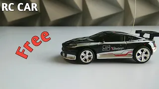 Mini Rc car free Giveaway - Rc coke can car