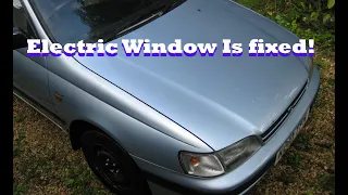 TOYOTA CARINA E BARN FIND / Electric Window Fix