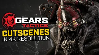 Gears Tactics - ALL Cutscenes in 4K Resolution (Full Movie | Cinematics)