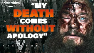 The Death of Ragnar Lothbrok and His Final Speech | Vikings | Prime Video