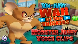 All Monster Jerry Voice Clips • Tom and Jerry in War of the Whiskers • All Voice Lines • 2002