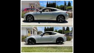 Scion FRS Before & After: New Wheels & Tires