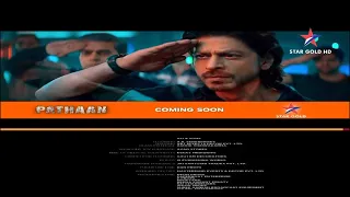 Pathaan Star Gold 1 min New Promo  Shah Rukh Khan | John Abraham | HD TV' POINT (5th Promo)