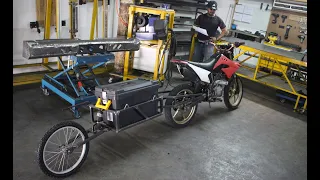 Motorcycle trailer DIY