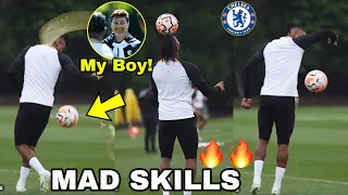 Christopher Nkunku SHOCKS Teammates & Pochettino with Filthy skills!🔥Nkunku First Training,Chelsea