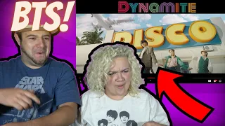 BTS (방탄소년단) 'Dynamite' Official MV | COUPLE REACTION VIDEO