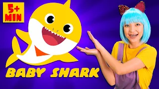 Baby Shark Finger Family + More | Tigi Boo  Kids Songs