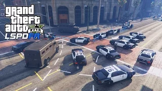 GTA 5 - LSPDFR #12 - Rapina alla PACIFIC BANK!