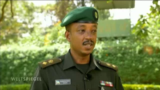 Rwandan Army UN Peacekeeper training at Rwanda