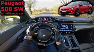 2021 Peugeot 508 SW GT Puretech 225 | POV test drive